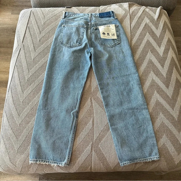 NWT Etica Tyler High Waist Crop Straight Leg Jeans - Picture 4 of 12